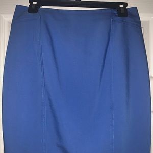 Ann Taylor Blue pencil skirt